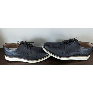 * Cole Haan Original Grand Size 11 M Black Leather Wingtip Oxford Shoes C26469